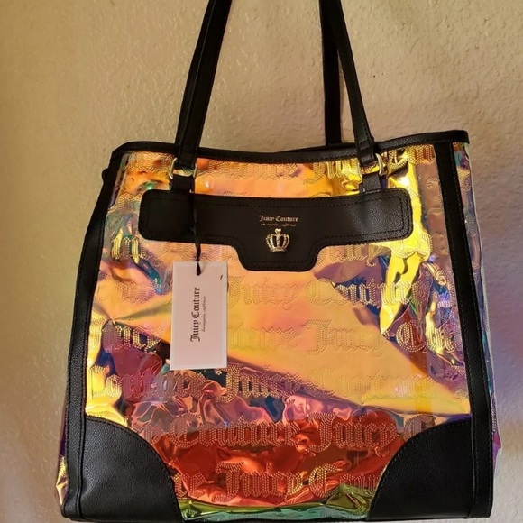 Juicy Couture Handbags - Juicy couture tote bag iridescent or holographic